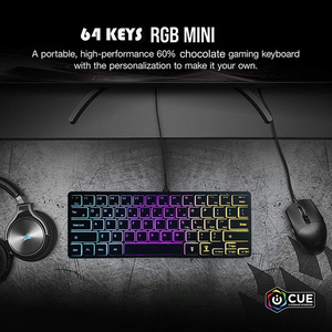 Super Slim Mini Wired <strong>Keyboard</strong> Gaming Backlit RGB USB Multimedia Keypad Laptop Computer Metal <strong>Keyboard</strong> Universal for PC Windows - Product Image 4