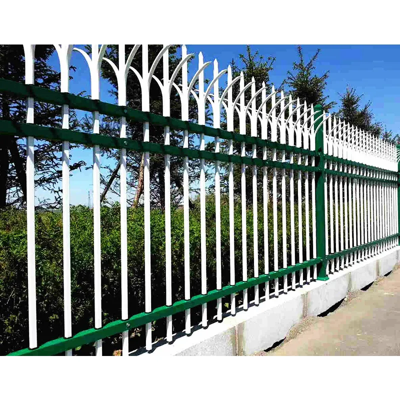 6 chân 3x3 kim loại vườn sắt hàng rào tấm ngoài trời kim loại thép hình ống hàng rào hiện đại rèn sắt kẽm hàng rào thép