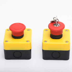 High Quality 68*51mm Plastic <strong>Control</strong> <strong>Box</strong> Emergency Stop <strong>Button</strong> <strong>With</strong> <strong>Key</strong> <strong>Button</strong> 1NO <strong>Switch</strong> <strong>Box</strong> - Product Image 4
