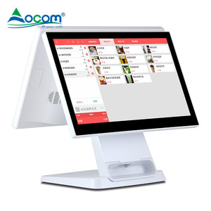 15.6'' Main Screen With Second Display Optional All in One Touch Screen Pos <strong>System</strong> for Retail Shop - Product Image 4