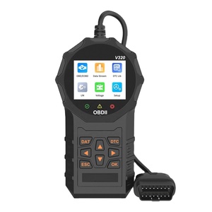 V320 OBD2 Scanner 2,8-Zoll-Farbdisplay Auto diagnose werkzeug Leistungs prüfung Fehler code leser Batterie motor analysator - Product Image 1