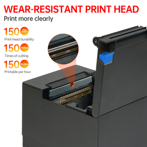 Print-Rite PR-80V 80mm Thermal Receipt <strong>Printer</strong> with USB LAN Auto Cutter for POS System - Product Image 4