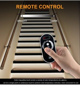 DC12-24V 30A PWM 10A/CH RF Wireless Einfarbige LED-Streifen leuchten Dimmer 6-Tasten Touch-Fernbedienung Wireless Slide Remote - Product Image 6