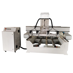 4軸Cnc 5軸ロータリーCncフライス彫刻機マルチヘッド3Dロータリー4軸Cncウッドカービング - Product Image 1