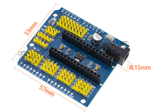 Scheda di espansione Arduino Nano modulo schermo sensore di espansione I / O per UNO R3 NANO V3.0 328P - Product Image 4