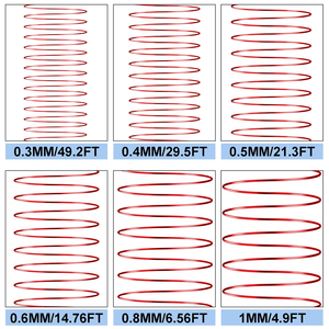 12 Rotoli di Filo per Gioielli, Filo Artigianale Resistente all'Appannamento per Creazione di Gioielli - Product Image 2