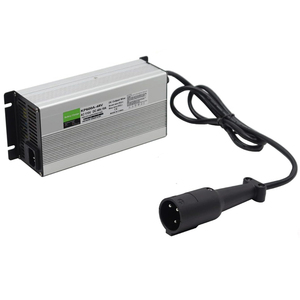 EZGOクラブカーDSゴルフカートと互換性のある48V6Aバッテリー充電器 (トライアングルスタイルプラグ/スナップヘッド3ピンプラグ/G29プラグ付き充電器) - Product Image 5