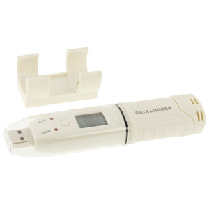 Medidor digital de temperatura y humedad TH1365, registrador de datos de humedad y temperatura Mini USB para el hogar