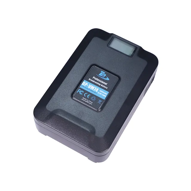 5000Mah V-Mount Li-Ion Batterij Met Pd Snel Opladen Lcd-Scherm Voor 4K Professionele Camcorder En Tablet Gaming Gebruik