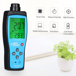 Intervallo di misurazione portatile 0-25% rilevatore di ossigeno misuratore di ossigeno digitale analizzatore di Tester di ossigeno con visualizzazione LCD e allarme - Product Image 4