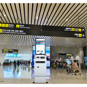 Crtly tự dịch vụ tương tác kiosk tiền mặt tiền gửi máy <span class=keywords><strong>atm</strong></span> tiền gửi máy thanh toán hóa đơn tiền xu kiosk - Product Image 2