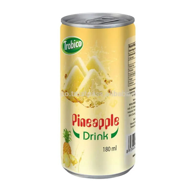 Supplier Fresh Pineapple Drink 180 ml