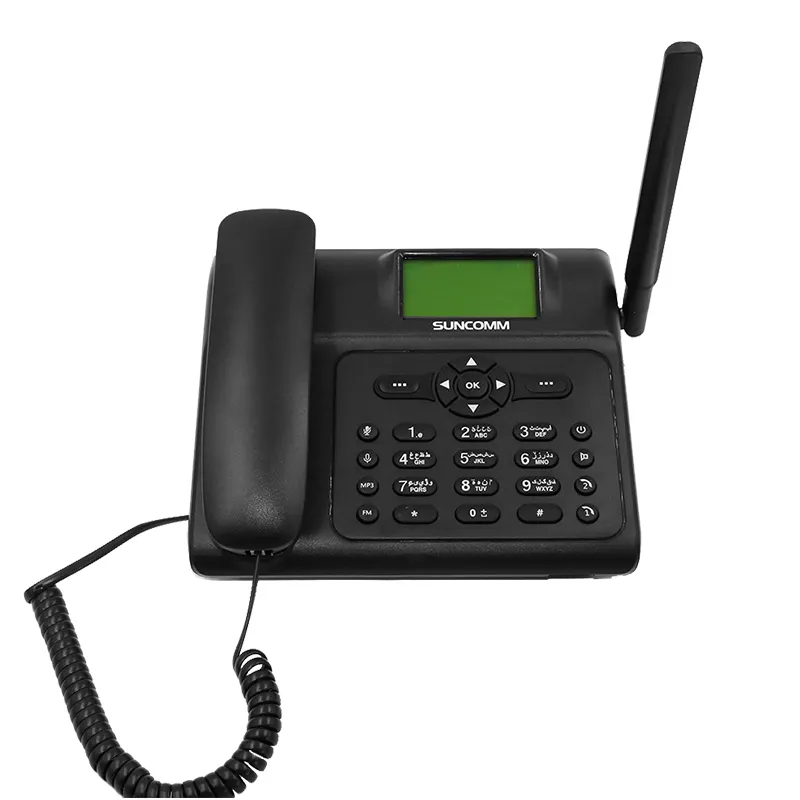 Fixe-teléfono inalámbrico SUNCOMM G700, con tarjeta Sim, Hotel, Dect, mesas, 2021