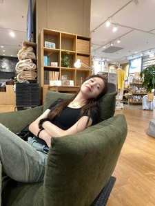 软垫沙发可自由调节折叠蓝色染色沙发床椅子小公寓单人双人云豆腐块
