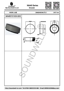 <strong>Magnetic</strong> <strong>Absolute</strong> Rotary Shaft <strong>Encoder</strong> 46mm <strong>Magnetic</strong> Rotary <strong>Encoder</strong>