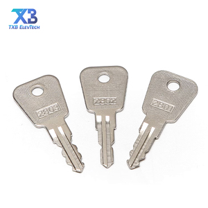 กุญแจล็อคสามเหลี่ยมลิฟต์2801 2802 2803กุญแจประตูลิฟต์ล็อกลิฟท์ไม่มีกุญแจห้อง TA6461 090 - Product Image 3