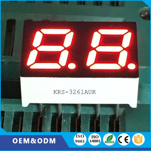 Kırmızı renk 0.36 inç çift haneli yedi Segment LED ekran modülü 10 PIN 15*14*7.2mm - Product Image 4