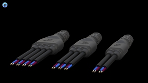 Customized Y Type Screw Waterproof <strong>Connectors</strong> Assembled 1 <strong>Input</strong> 2-6 <strong>Output</strong> with Molding for Cable Wires - Product Image 5