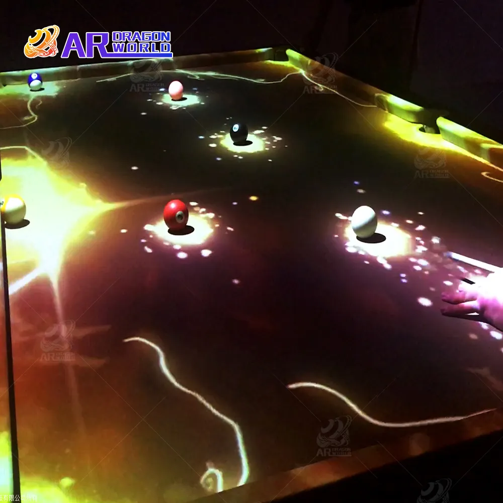 Arcade d'intérieur nouveau jeu Projection Interactive 3D jeux de billard