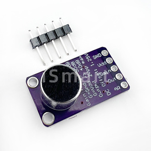 MAX9814 microfono AGC amplificatore scheda sensore audio modulo Auto guadagno controllo attacco per Arduino MAX4466 PCB Board Kit Diy - Product Image 5
