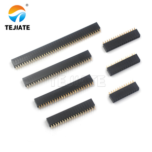2.54mm 2mm 1.27 Female <strong>Header</strong> Pin <strong>Header</strong> Female Single Dual Row Straight SMT Type Connector - Product Image 2