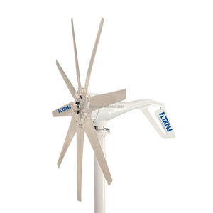Rüzgar türbini 1000w yatay eksen rüzgar jeneratörü 12V 24V PMG alternatörler rüzgar turbines leri jeneratör kontrolörü ev için - Product Image 1