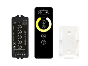Controller led ad alta potenza 12v 24v rgbww canale RF telecomando 433Mhz smd5050 controller led