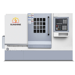 TCK4556-500 Precision <strong>CNC</strong> <strong>Lathe</strong> Horizontal Slant Bed Design <strong>with</strong> Electric Tool Holder &amp; <strong>C</strong>-<strong>Axis</strong> <strong>CNC</strong> Turret 220V Precision <strong>Lathe</strong> - Product Image 4