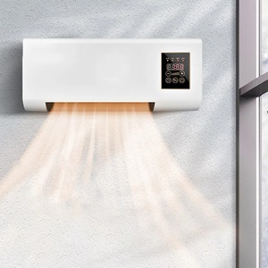 <strong>2025</strong> Custom Dual Use Wall Mounted Electric Space <strong>Heater</strong> 1800W Small 2-in-1 Air Conditioner with Remote Control for Home - Product Image 1