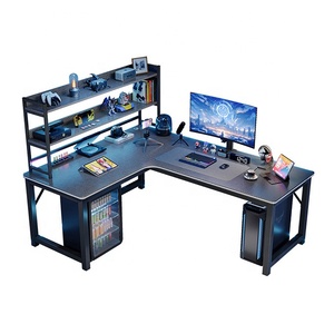 Mesa de ordenador de oficina en casa juego de escritorio en forma de L - Product Image 3