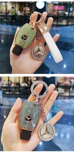 ปลอกกุญแจรีโมต3ปุ่มใหม่สำหรับรถยนต์ Mercedes Benz C E ML ปลอกกุญแจ W211 W203