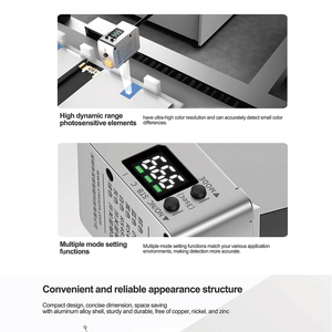 RS485 RGB colore verificatore regolabile risposta dispositivo LED fotoelettrico sensore per il rilevamento dei bordi di automazione sensore all'ingrosso - Product Image 6