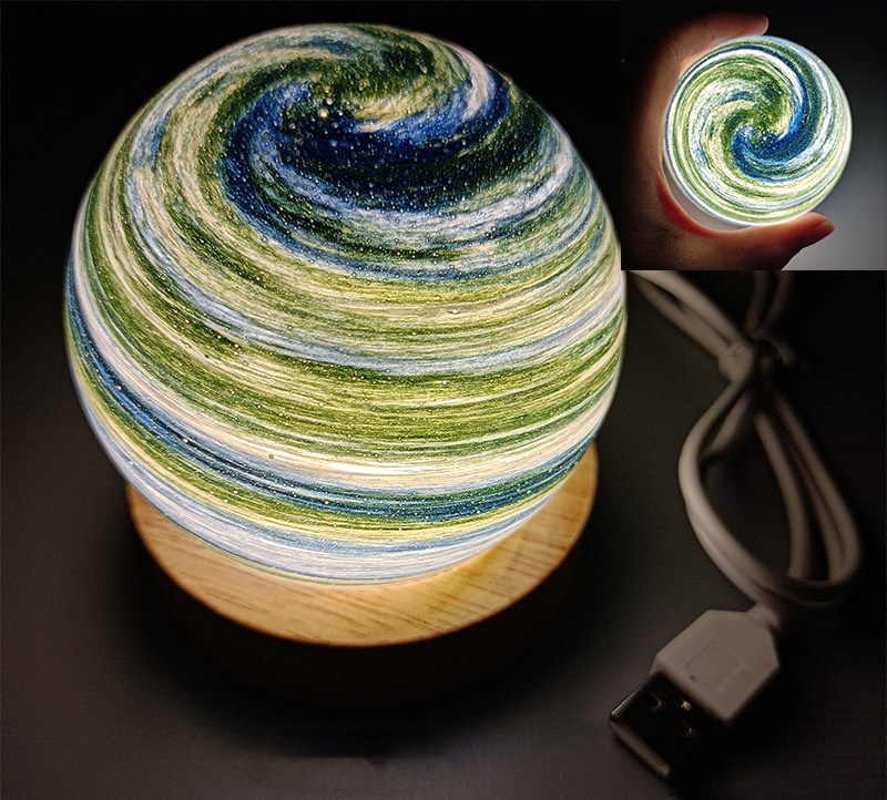 10cm-Aurora-Trois Couleurs avec Interrupteur