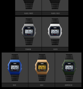 Skmei 1412 Giá Rẻ Chronograph Nhỏ 50M Không Thấm Nước Thể Thao PU Dây Đeo Bán Buôn Trung Quốc Kỹ Thuật Số LED Phụ Nữ Và Nam Giới Của Đồng Hồ - Product Image 5