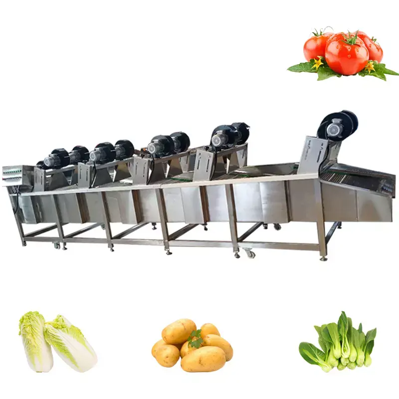 野菜洗浄装置自動工業用果物および野菜洗浄機フルオートフレッシュフルーツ野菜洗浄機Eq