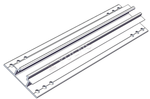 Yuens High Strength Mini <strong>Rail</strong> Pv Tiled Roof Solar Panel Photovoltaic Aluminum Off Grid Hook Mounting <strong>System</strong> Kit - Product Image 2