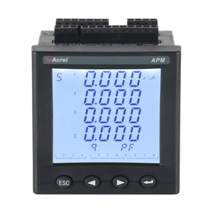 Acrel APM800 480V medidor de potencia Modbus medidor de energía TCP/IP Ethernet panel montado multifunción medidor de energía - Product Image 1