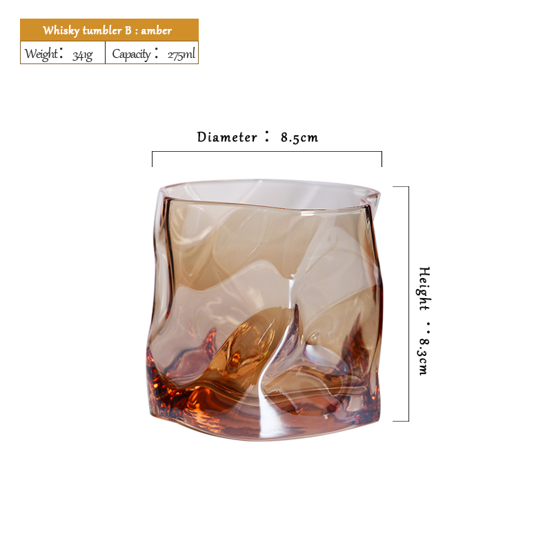 Verre à whisky ambré B
