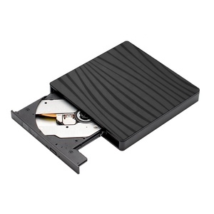 TISHRIC Type-C DVD外部USB3.0光盘阅读器播放器刻录机刻录机光盘驱动器，用于笔记本电脑 - Product Image 1