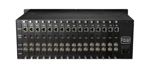 H6160H H.264 16 CH SRT RTMP RTSP HTTP UDP a SDI H264 IPTV Video Encoder con SDI Loop Out - Product Image 2