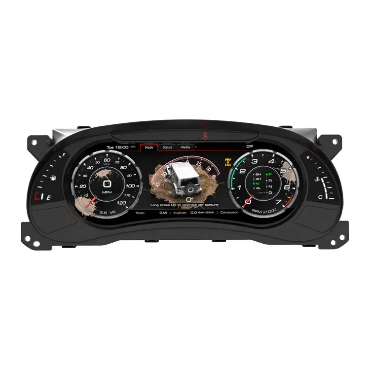Pantalla LCD para panel de instrumentos Linux, panel Digital Virtual para Jeep pro (JK2011-2018)
