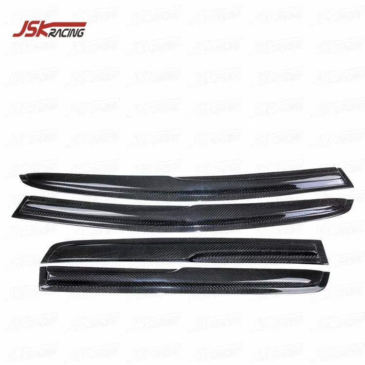 Visera de fibra de carbono para HONDA FIT JAZZ GK5, parasol para HONDA FIT 2014-2016