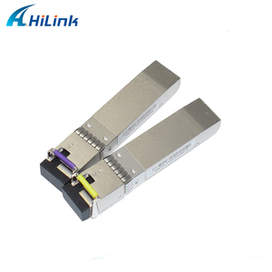 Hilink SFP28-25G-BXU/D80 25 Gb/giây SFP28 Bidi 80km Ddm thu phát quang eml TX tích hợp soa & Pin Tia RX - Product Image 2