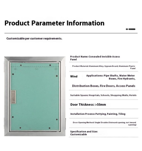 Panel kontrol akses Tag Lift Panel akses tersembunyi Drywall untuk ubin langit-langit - Product Image 2
