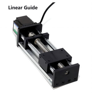 KH1610 Rodamientos de bolas CNC de acero inoxidable personalizables Módulo de rieles de guía lineal 50-600mm Tobogán de automatización líder en la industria - Product Image 1