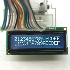 Zeichen LCD 16x2 2x16 1602A LCD-Bildschirm mit vollem Betrachtung winkel Breite Temperatur I2C-Schnittstellenmodell LCD-Anzeige