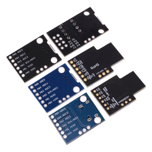 ATTINY mavi siyah TINY85 Digispark Kickstarter mikro geliştirme kurulu ATTINY85 modülü Arduino IIC I2C için USB ATTINY45