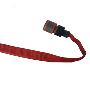 Высокопрочный УФ-пластик 15 м и 20 м садовый шланг барабан с быстроразъемным спускным распылителем и зажигалкой плоский дизайн - Product Image 4