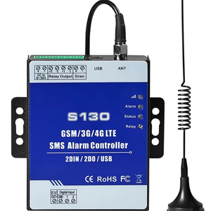 Smart 2 цифровой вход 2 релейный выход 2G GSM система открывания ворот для насосных станций, резервуары для масла или уровня воды - Product Image 1