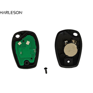 กุญแจรถสามปุ่มวัสดุ ABS สำหรับเรโนลต์กุญแจรถ PCF7946ชิป46ชิ้น VAC102 433MHz - Product Image 4